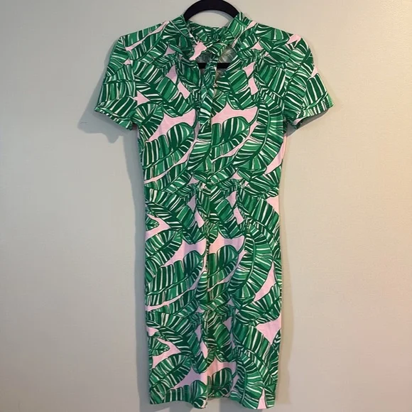 Lilly Pulitzer Small Hallie Short Sleeve Dress - Picture 3 of 7